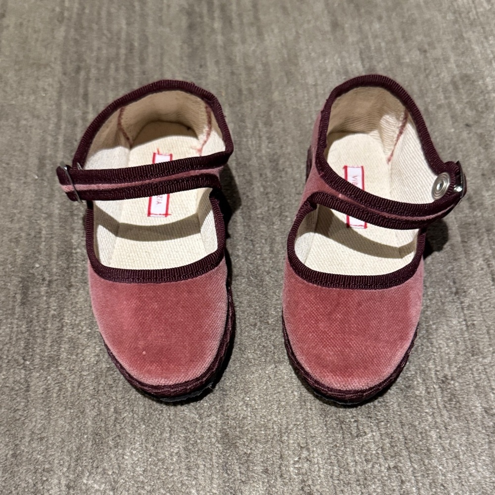 Vibi Venezia Cotton Velvet Mary Jane EC